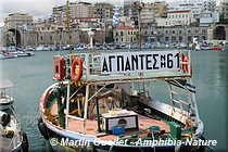bateau de p�che au port d'Ir�klion
