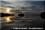 coucher de soleil sur la mer