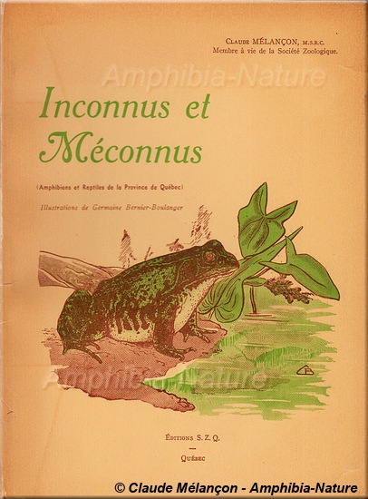 Claude Mélançon - amphibiens et reptiles