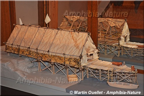 maquette d'un chafaud du 17e siècle