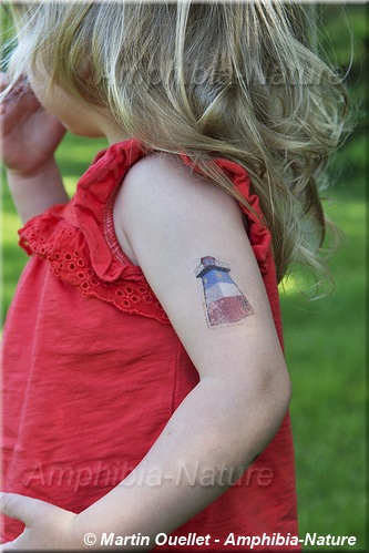 tatouage d'un phare
