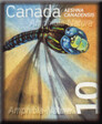 timbre - libellule - æschne du Canada - 10 cents