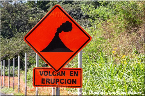 panneau 46 - volcan en éruption